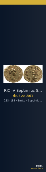 RIC IV Septimius Severus 361 — CANOA