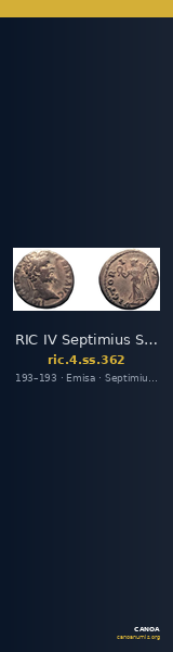 RIC IV Septimius Severus 362 — CANOA