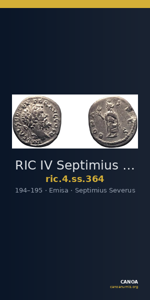 RIC IV Septimius Severus 364 — CANOA
