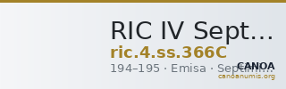 RIC IV Septimius Severus 366C — CANOA