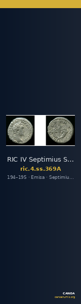 RIC IV Septimius Severus 369A — CANOA