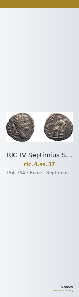 RIC IV Septimius Severus 37 — CANOA
