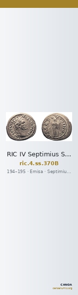RIC IV Septimius Severus 370B — CANOA