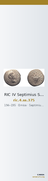 RIC IV Septimius Severus 375 — CANOA