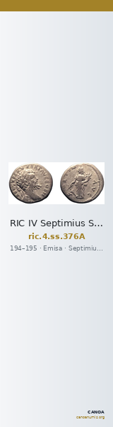 RIC IV Septimius Severus 376A — CANOA