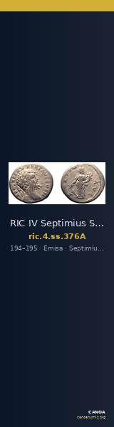 RIC IV Septimius Severus 376A — CANOA