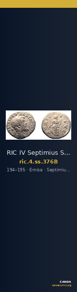 RIC IV Septimius Severus 376B — CANOA