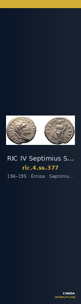 RIC IV Septimius Severus 377 — CANOA
