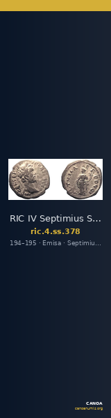 RIC IV Septimius Severus 378 — CANOA
