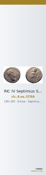 RIC IV Septimius Severus 378A — CANOA