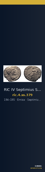 RIC IV Septimius Severus 379 — CANOA