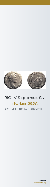 RIC IV Septimius Severus 385A — CANOA
