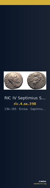 RIC IV Septimius Severus 398 — CANOA
