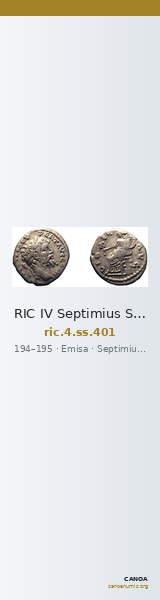 RIC IV Septimius Severus 401 — CANOA
