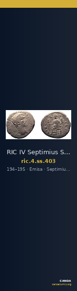 RIC IV Septimius Severus 403 — CANOA