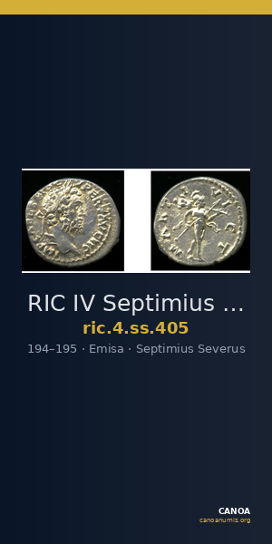 RIC IV Septimius Severus 405 — CANOA