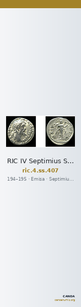 RIC IV Septimius Severus 407 — CANOA