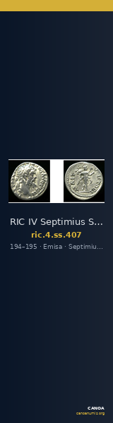 RIC IV Septimius Severus 407 — CANOA
