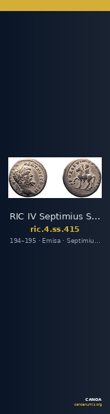 RIC IV Septimius Severus 415 — CANOA