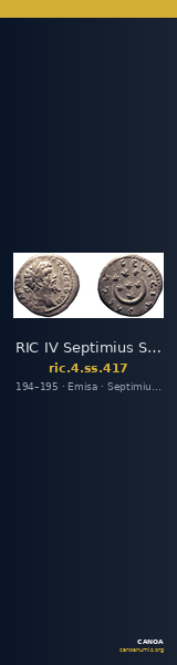 RIC IV Septimius Severus 417 — CANOA