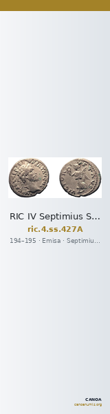 RIC IV Septimius Severus 427A — CANOA