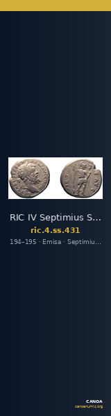 RIC IV Septimius Severus 431 — CANOA