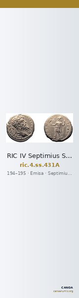 RIC IV Septimius Severus 431A — CANOA