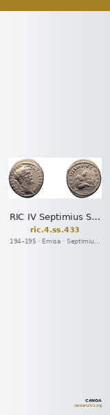 RIC IV Septimius Severus 433 — CANOA