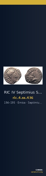 RIC IV Septimius Severus 436 — CANOA