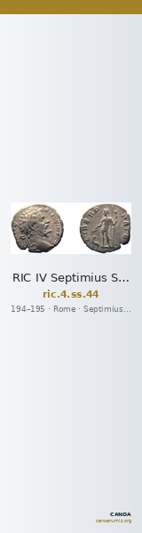 RIC IV Septimius Severus 44 — CANOA