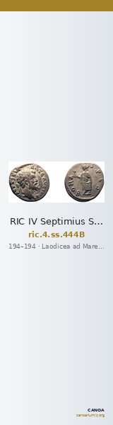 RIC IV Septimius Severus 444B — CANOA