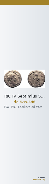 RIC IV Septimius Severus 446 — CANOA