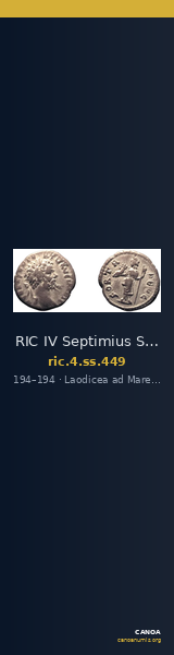 RIC IV Septimius Severus 449 — CANOA