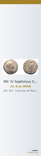 RIC IV Septimius Severus 449A — CANOA