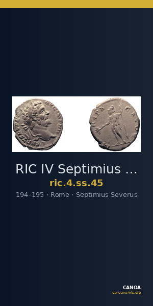 RIC IV Septimius Severus 45 — CANOA