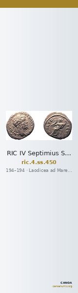 RIC IV Septimius Severus 450 — CANOA