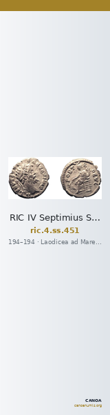 RIC IV Septimius Severus 451 — CANOA