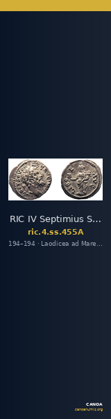 RIC IV Septimius Severus 455A — CANOA