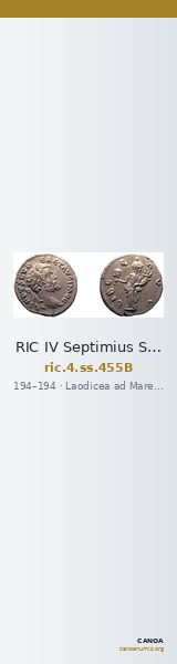 RIC IV Septimius Severus 455B — CANOA