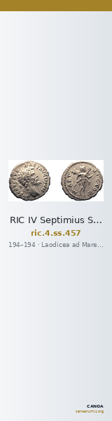 RIC IV Septimius Severus 457 — CANOA