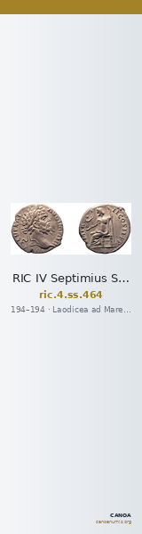 RIC IV Septimius Severus 464 — CANOA