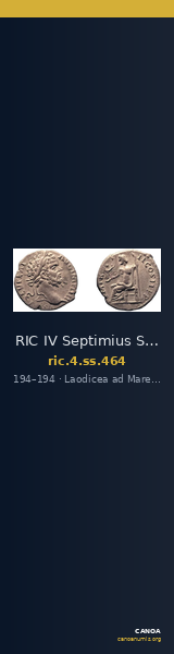 RIC IV Septimius Severus 464 — CANOA