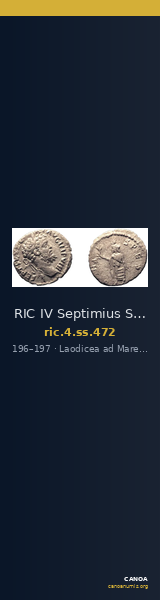 RIC IV Septimius Severus 472 — CANOA