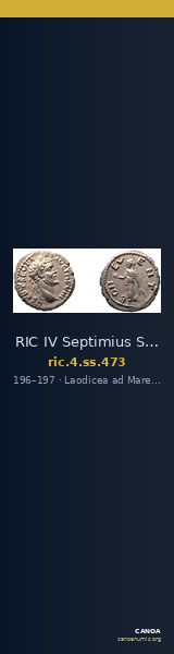 RIC IV Septimius Severus 473 — CANOA