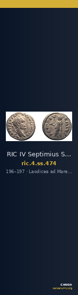 RIC IV Septimius Severus 474 — CANOA