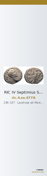 RIC IV Septimius Severus 477A — CANOA
