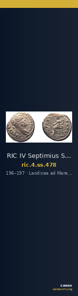 RIC IV Septimius Severus 478 — CANOA