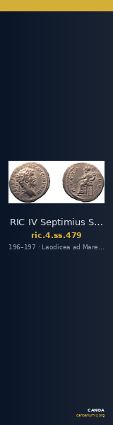 RIC IV Septimius Severus 479 — CANOA