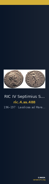 RIC IV Septimius Severus 488 — CANOA