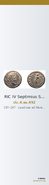 RIC IV Septimius Severus 492 — CANOA